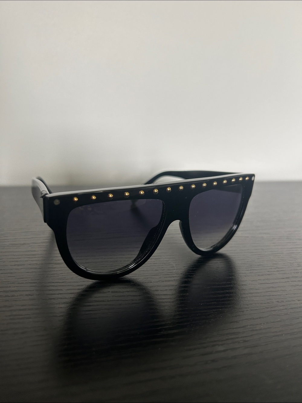 Celine CL4001IS Women's Black Aviator Gradient Sunglasses